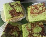 Foto langkah ke 8 dari resep Bolu Labu Kuning Pandan.