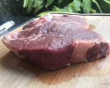 Foto del paso 1 de la receta: Poterhouse a la parrilla (en bloque de sal Himalaya)