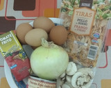 Foto del paso 1 de la receta: Huevos rellenos de pollo y champiñones