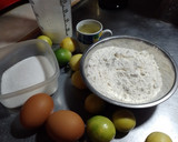 Foto del paso 1 de la receta: Budín de limón y chips de chocolate