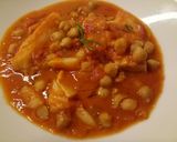 A picture of step 4 of Baccalà e ceci.