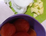 Foto del paso 1 de la receta: Menú de tres tiempos. 🥣🍖🍬