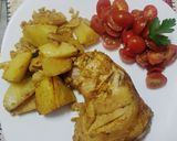 Foto del paso 7 de la receta: Pollo al Horno con papas 🍗