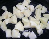 Foto del paso 1 de la receta: Merluza y papas en aceite de Dende