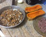 Foto del paso 1 de la receta: Zapallo relleno c/ carne picada