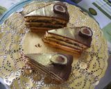Mozart golyó torta recept fázis 1 fotója