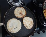 A picture of step 2 of Jini Dosa stack.