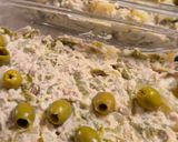 Zöldbabos krumplis tonhalsaláta (Sālād‑e Kimyā) recept fázis 10 fotója