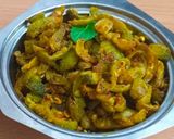 A picture of step 5 of Pure Ghee Kantola Sabzi – A Devotional Offering to Shree Shrinathji.
