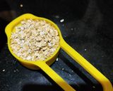 A picture of step 1 of Chocolate oats pancakes.