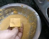 A picture of step 1 of Paneer ka pakoda.