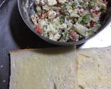 A picture of step 2 of Paneer Sandwich.