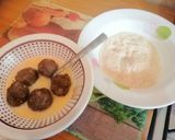 A picture of step 4 of Meat Balls.