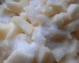 Foto del paso 1 de la receta: Persianitas de manzana y pasas de uva🍎