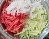 मूली लच्छा सलाद (mooli lachha salad recipe in Hindi) रेसिपी चरण 1 फोटो