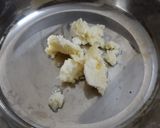 A picture of step 3 of Rajma burfi.