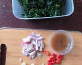 Gambar langkah 4 resipi Sayur Goreng Daun Betik.