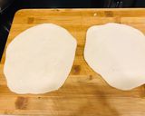 Hình bước làm 4 của món NAAN - Bánh Mì Ấn Độ
