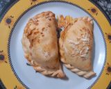 Foto del paso 10 de la receta: Empanadas de Jamón y Queso con Salsa Blanca (baja en sodio) (Cocina Fácil Parte VI)