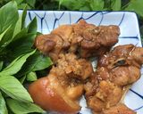 Hình bước làm 6 của món Bắp giò heo kho tương