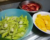 รูปขั้นตอนการทำที่ 1 ของ แกงเขียวหวาน(หมี่กึง)เจ