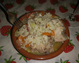Foto del paso 4 de la receta: Conejo con arroz y verduras