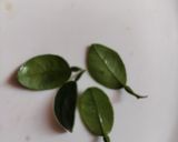 A picture of step 1 of Kerala style karela masala curry.