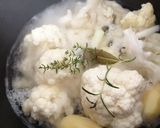 A picture of step 1 of Cauliflower Velouté.