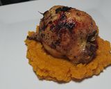 Foto do passo 7 de Sobrecoxa de frango recheada