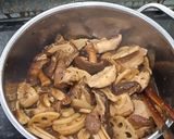 Hình bước làm 4 của món Nấm mỡ nâu kho chay