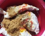 A picture of step 1 of Tawa chicken.