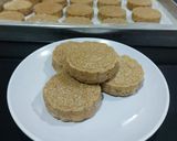 Foto langkah ke 1 dari resep Anabolic Milky Cheese Oat Mooncakes (New Recipe) |High Protein, Low Calorie, Sugar & Gluten Free.