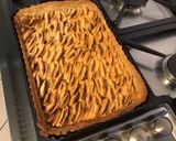 Une image de l'étape 6 de Tarte aux pommes du jardin et pralin,pâte brisée au café.