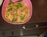 A picture of step 1 of Paneer Kali mirch.