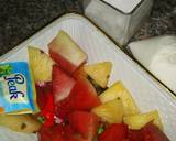 Watermelon and pineapple smoothie recipe step 1 photo