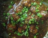 A picture of step 13 of Veg. Manchurian.