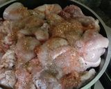 Foto del paso 1 de la receta: Pollo a la olla, con medallones de zapallo y queso