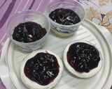 รูปขั้นตอนการทำที่ 9 ของ Blueberry chesse pie(ไม่ง้อเตาอบ) #เย็นนี้ผอมแน่