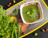 करौंदे हरे धनिए की चटनी रेसिपी चरण 3 फोटो