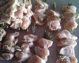 A picture of step 8 of Rosemary Lemon Chicken Skewers.