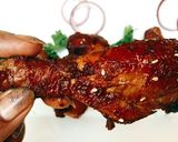A picture of step 3 of Sweet sticky oven baked drumsticks.