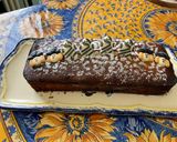Une image de l'étape 18 de Gâteau aux raisins, agrumes et amandes.