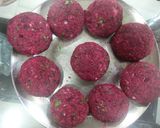 A picture of step 3 of Purple sweet potato cutlets.