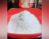 A picture of step 1 of COCONUT MILK BALLS...(nariyal ke laddu).