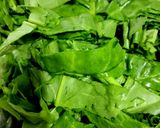 A picture of step 1 of Palak Soup (Spinach Soup).