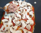 Foto del paso 3 de la receta: Pizza de atún y champiñón