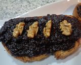 Foto del paso 3 de la receta Tostada de crema de morcilla y manzana caramelizada