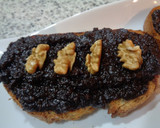 Foto del paso 3 de la receta: Tostada de crema de morcilla y manzana caramelizada