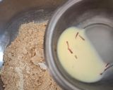 A picture of step 4 of Healthy Sattu Bites (no fire recipe).