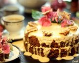 Foto del paso 8 de la receta Bizcocho Glaseado de Nueces y Café